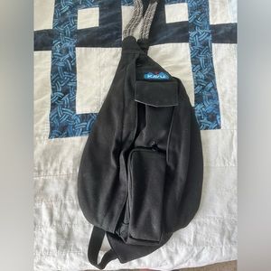 Black kavu rope sling bag